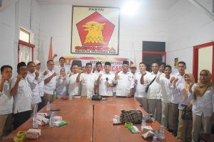 Jelang Pileg dan Pilpres, Gerindra Sidimpuan Gelar Rapat Evaluasi Saksi TPS