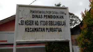 Gedung Sekolah 1,2 Miliar Baru Dibangun di Taput Sudah Rusak