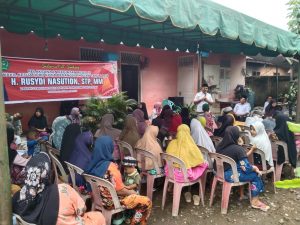 Desak Akses Jalan Segera Diperbaiki, Rusydi Nasution Sahuti Keluhan Warga di Kelurahan Aek Tampang