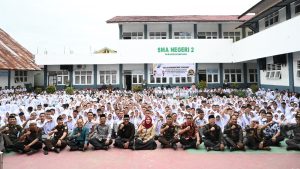 Menjaga Keberagaman, Siswa SMA 2 Padangsidimpuan Ikuti Apel Kerukunan Umat Beragama