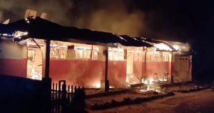Bangunan Sekolah Dasar di Kecamatan Ranto Baek Terbakar