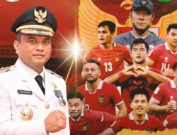 Pj Wali Kota Ajak Masyarakat Nobar Timnas Indonesia U-23 di Alaman Bolak Padangsidimpuan