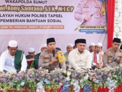 Basith Ucapkan Terima Kasih atas Kunjungan Waka Polda Sumut ke Bumi Dalihan Natolu