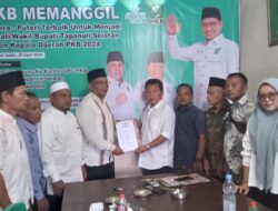 Rasyid Dongoran Serahkan Berkas Bakal Calon Kepala Daerah ke PKB Tapsel