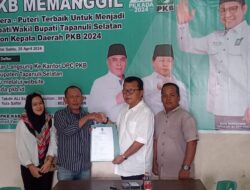 Ahmad Fauzan Daulay Daftar Bacakada ke PKB Tapsel