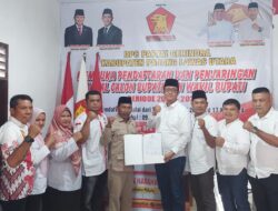 Iqbal Harahap Daftar Bacakada ke Partai Gerindra Paluta