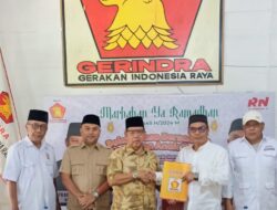 Mantan Wakil Walikota Ambil Formulir Bacakada Penjaringan Partai Gerindra Padangsidimpuan
