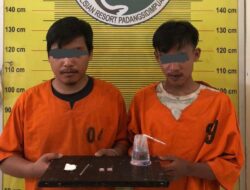Rumah Kosong Dijadikan Tempat Pesta Sabu, Dua Pemuda Dibekuk Polisi