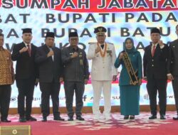 Pj Timur Tumanggor Dilantik, ini Harapan Rusydi Nasution