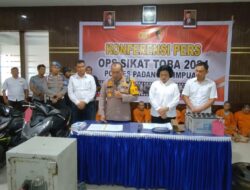 Pasangan Suami Istri dan 2 Rekannya Ditangkap, Satu Ditembak di Sidimpuan