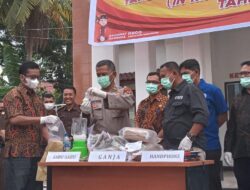 405 Gram Sabu-sabu Diblender di Kejaksaan Sidimpuan