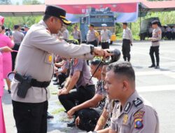 18 Personel Naik Pangkat, ini Pesan Kapolres Madina
