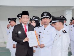 296 Kepala Desa di Palas Terima SK Perpanjangan Jabatan