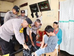 Alhamdulillah, Akhirnya Haiqal Harahap Dapat Seragam dan Sepatu Sekolah dari Kapolres Padangsidimpuan