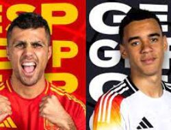 Ini Jadwal Perempat Final Euro 2024: Duel Sengit Jerman vs Spanyol dan Lainnya
