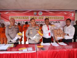 4 Pengedar Ganja di Sidimpuan Ditangkap