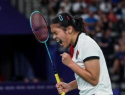 Gregoria Mariska Melaju ke Semifinal Olimpiade 2024 Setelah Taklukkan Ratchanok Intanon