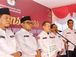 Sah! KPU Sidimpuan Tetapkan Tiga Pasangan Calon Wali Kota/Wakil Wali Kota