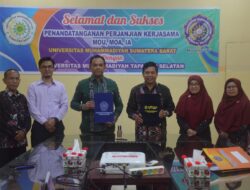 UM Tapsel dan Sumbar Tandatangani Nota Kesepahaman