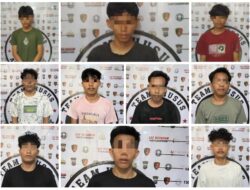 Serang Warga di Parkiran, 10 Anggota Genk Motor Spartan Diciduk