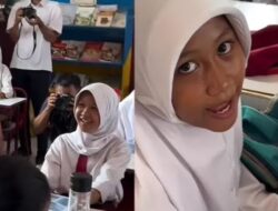 Haru! Siswi Cantik Ini Sisihkan Makan Siang Gratis untuk Ibunya di Rumah