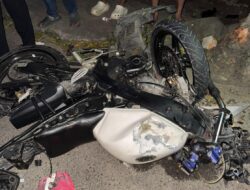 Ngebut Hindari Lubang,  Pemotor Tabrak Tiang Hingga Meregang Nyawa di Tempat