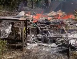Api Melahap Rumah Warga di Padangsidimpuan, Kerugian Capai Puluhan Juta