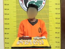 Tertangkap Basah di Minimarket, Pemuda ini Bawa 28 Paket Ganja