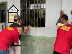 Lapas Padangsidimpuan dan BNNK Tapsel Gelar Razia Gabungan, Tes Urine Jadi Fokus
