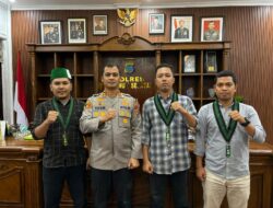 Kapolres Tapsel Sambut Hangat Badko HMI Sumut, Siap Kawal Pilkada 2024 dengan Damai