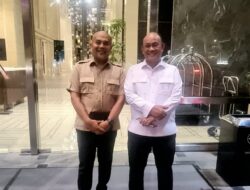 Rusydi Nasution Temui Kepala Badan Gizi Nasional Prof Dadan Hindayana