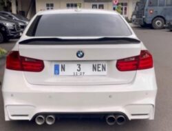 Demi Konten, Mahasiswi di Malang Pakai Pelat Mobil Tak Senonoh