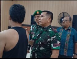 Kodim 0212/TS Kembali Tangkap Kurir Narkoba di Sidimpuan