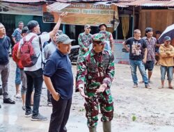Meski Berpuasa, Rusydi Nasution Bersama Dandim 0212/TS  Pantau Pembersihan Jalinsum di Tanggal Padangsidimpuan