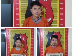 Bawa Kabur Sepedamotor Milik Teman, Tiga Pria di Sidimpuan Berlebaran di Penjara