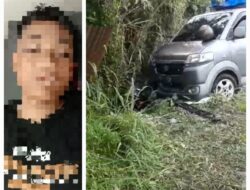 Laka Maut di Manunggang Sidimpuan,  Pengendara Sepedamotor Meninggal Ditabrak Mobil