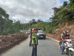 Ini Penyebab Tiang Listrik Tumbang di Jalinsum Sidimpuan-Sipirok