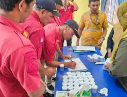 Pegawai dan Warga Binaan di Lapas Salambue Padangsidimpuan Tes Urin Mendadak