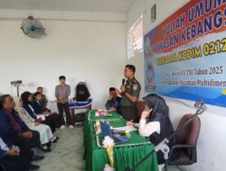 Cegah Polemik Revisi UU TNI, Dandim 0212/Tapsel Ajak Mahasiswa Berdialog Langsung