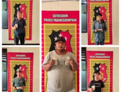 Alamak! Lima Orang Tukang Parkir di Sidimpuan Ditangkap, Barang Bukti Rp19 Ribu