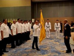 Hadiri Pelantikan Taekwondo Indonesia, Ijeck Tekankan Pengorbanan