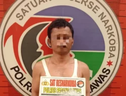 Tak Bosan di Penjara, Seorang Resedivis Asal Sungai Korang  Palas Ditangkap Lagi