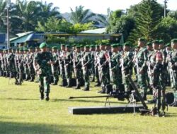 Hadiri Pemberangkatan Satgas Pamtas RI-PNG Yonif 123/RW, Rusydi Nasution: Selamat Bertugas Prajurit Terbaik Bangsa