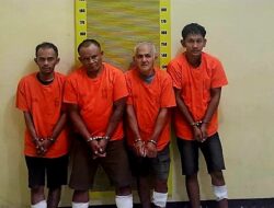 Empat Kurir 20 Kg Sabu dan Ribuan Butir Pil Ekstasi Ditembak Polisi di Serdang Bedagai