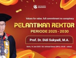 Rektor UPI Disumpah Pakai Bahasa Inggris, Legislator: Ini Cederai Kedaulatan Bahasa