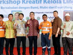 Tambang Emas Martabe Larang Karyawan Menggunakan Botol Plastik