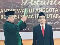 Abdul Aziz Nasution Kader HMI Gantikan Parlagutan Harahap di KPU Padangsidimpuan