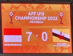 Garuda Muda Ngamuk! Indonesia Bantai Brunei 7-0 di Babak Pertama