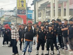 Tolak lntervensi Hukum,  Seratusan Massa Grib Jaya Jaga Mapolres Padangsidimpuan