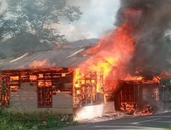 Sijago Merah Lalap Rumah dan Kios di Angkola Selatan Tapsel, Kerugian Capai Rp200 Juta